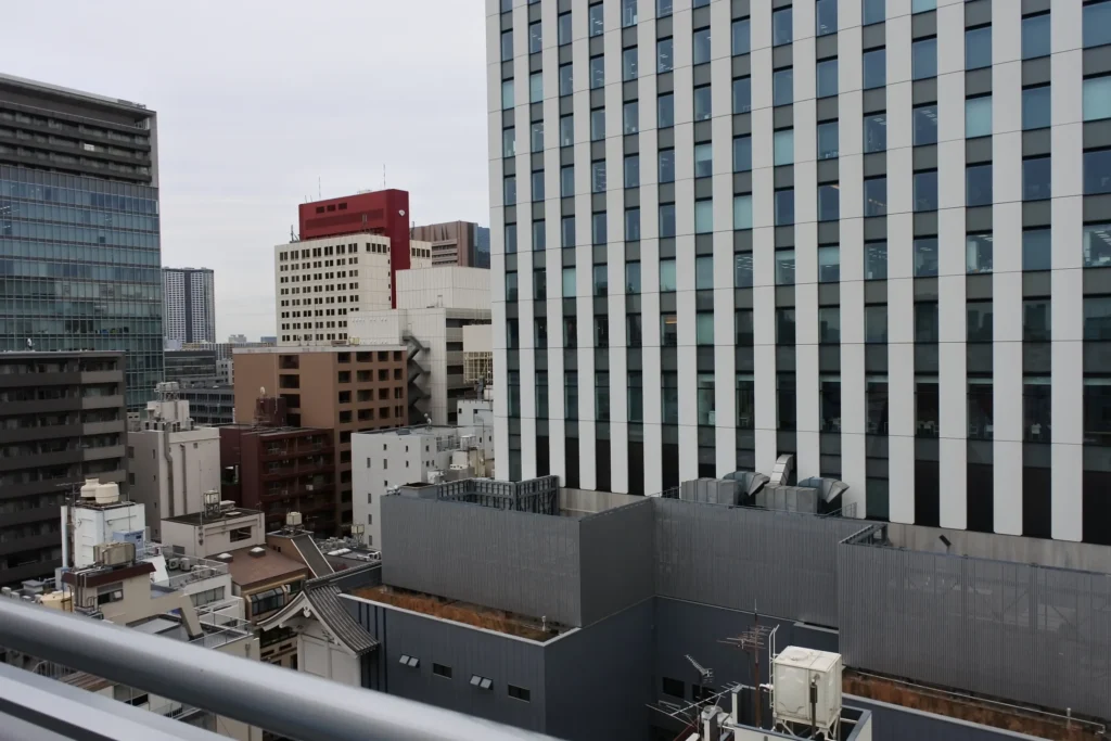 バルコニーからの眺めの画像